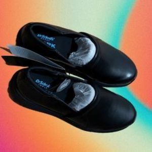 Dr Shcoll’s Womens Dive In Slip Resistant Slip on Work Shoes